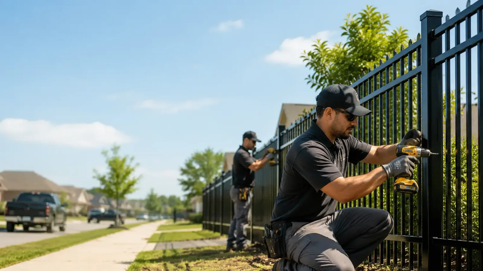Metal Fence Installation in North Attleboro, MA